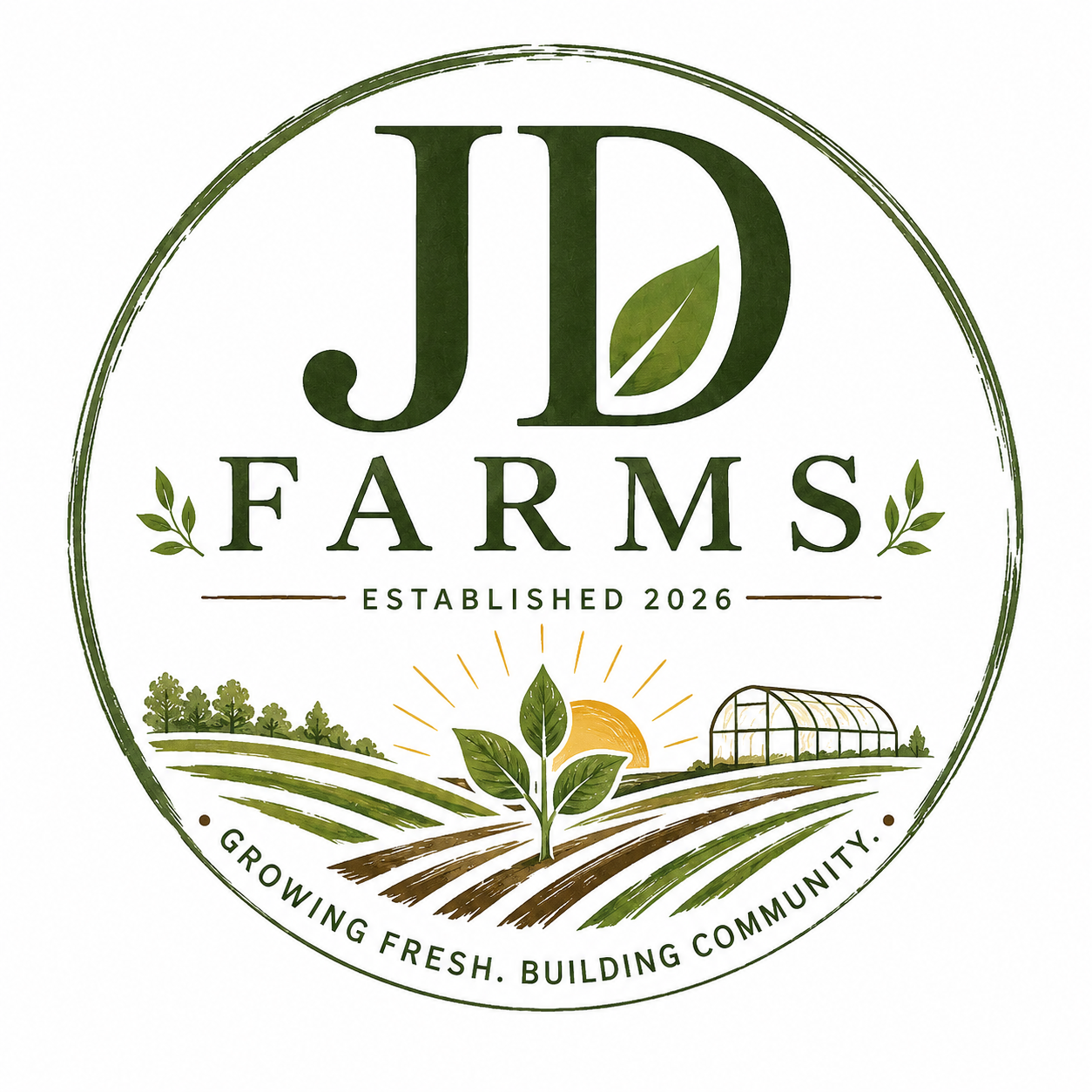 JD Farms emblem